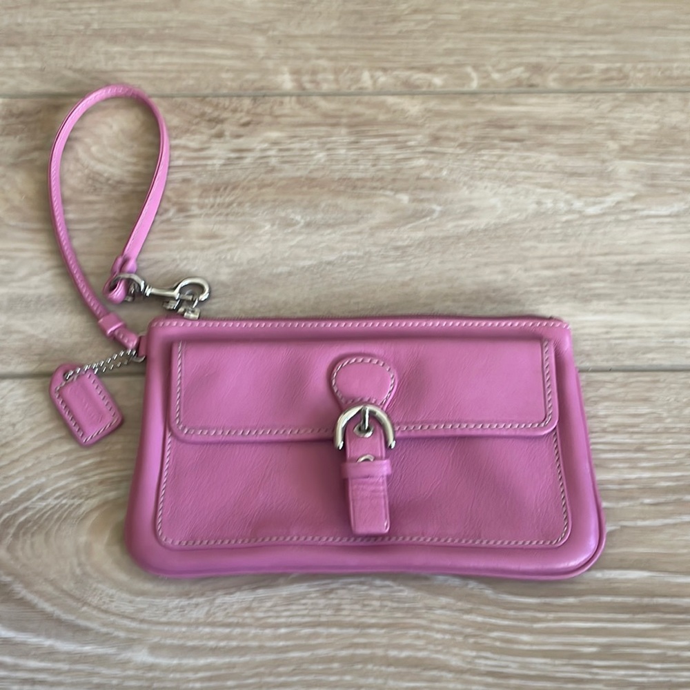 Vintage Coach Wristlet